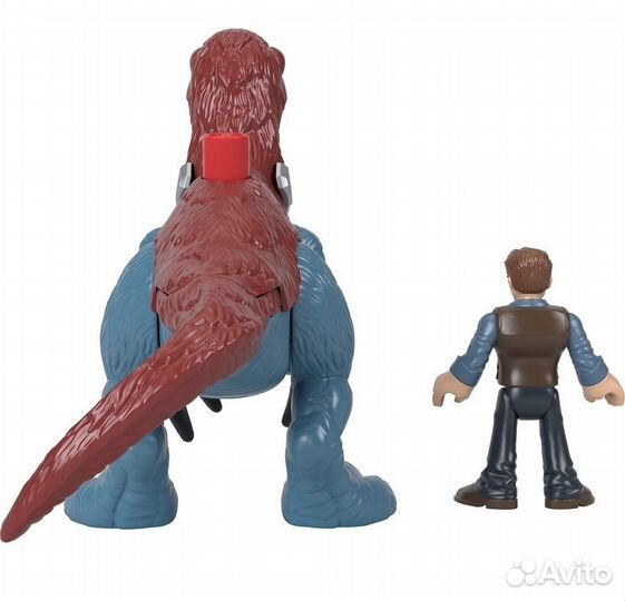 Новый набор imaginext Теризинозавр и Оуэн