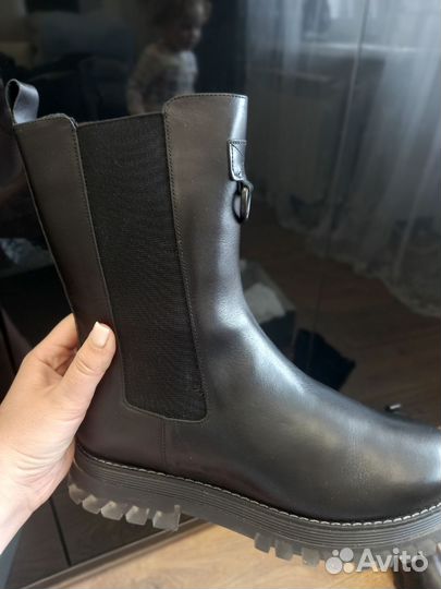 Ботинки зимние натуральная кожа 39 размер