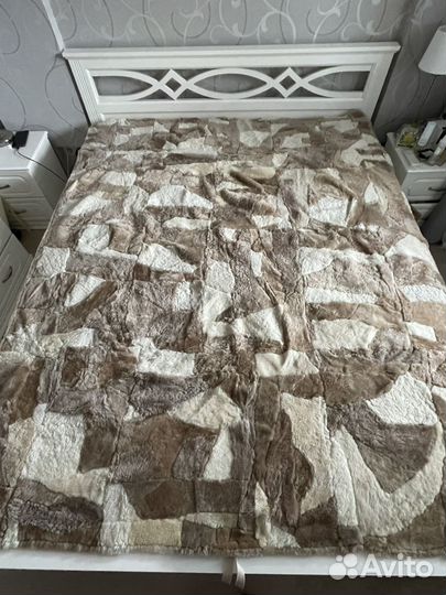 Покрывало из натурального меха