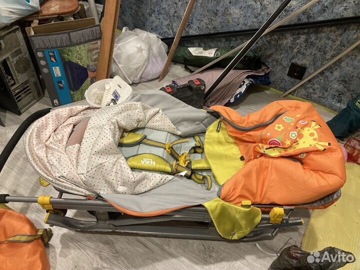 Коляска сани