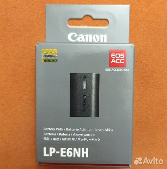 Аккумулятор Canon LP-E6NH(2шт.)