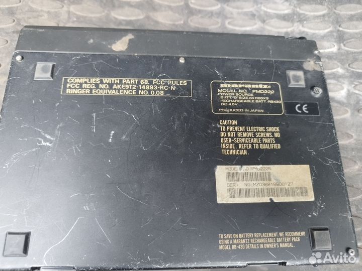 Кассетный магнитофон marantz