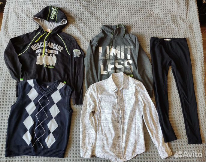 Вещи пакетом на мальчика 150-152