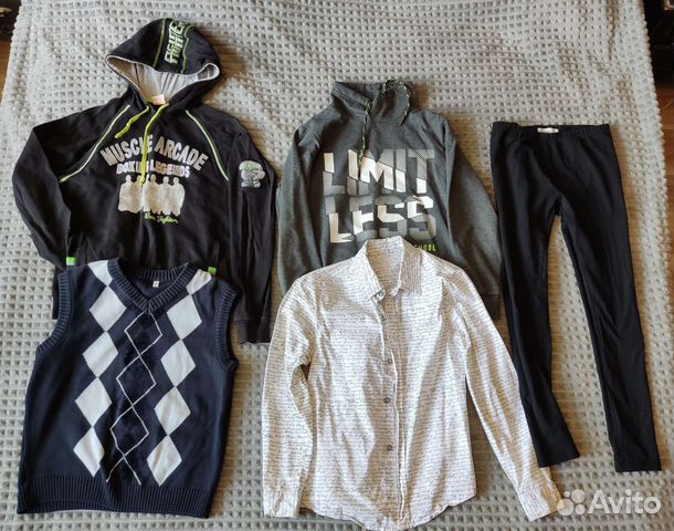 Вещи пакетом на мальчика 150-152