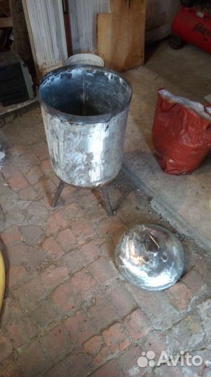 Бак от водонагревателя под печь и тд