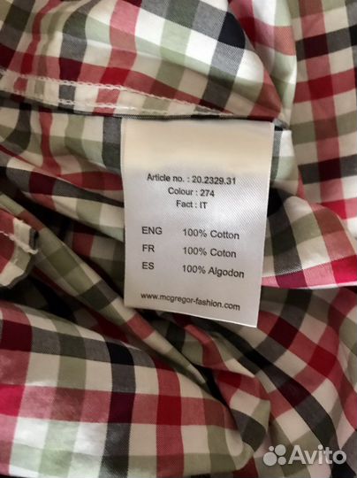 Рубашка McGregor Usa оригинал