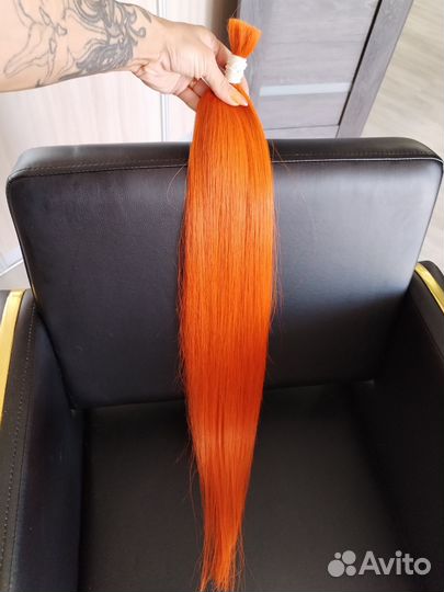 Волосы для наращивания натуральные 80 см