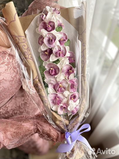 Зефирный букет(в коробочках, корзинках)