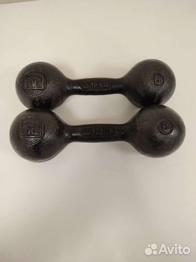Гири 16 кг и гантели разные