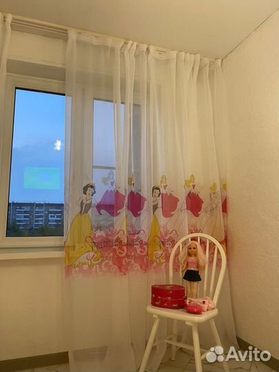 Продам новые шторы в детскую для девочки