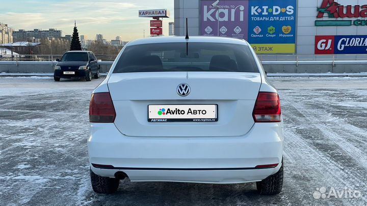 Volkswagen Polo 1.6 AT, 2016, 214 000 км