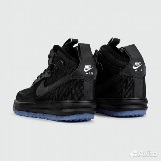 Кроссовки Nike Lunar Force 1 Duckboot Black Blue