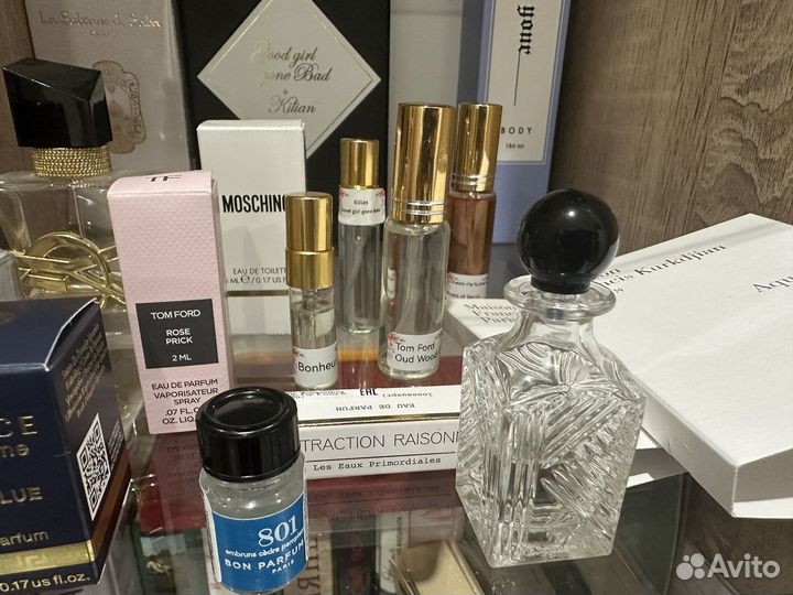 Миниатюры и отливанты оригинального парфюма