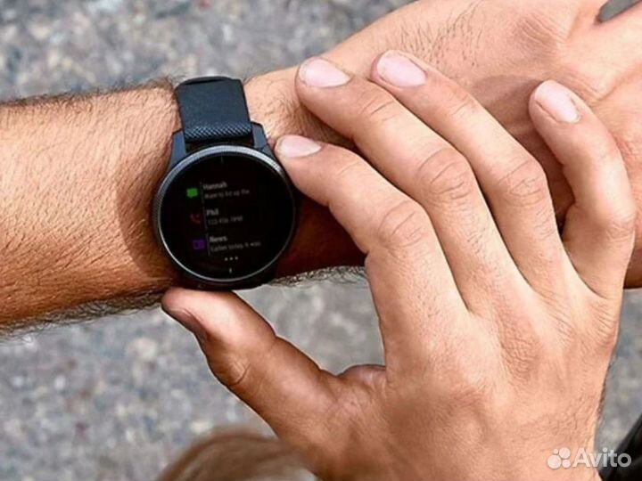 Часы Vivoactive 4 Shadow Black/Slate