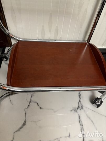 Сервировочный столик на колесиках бу