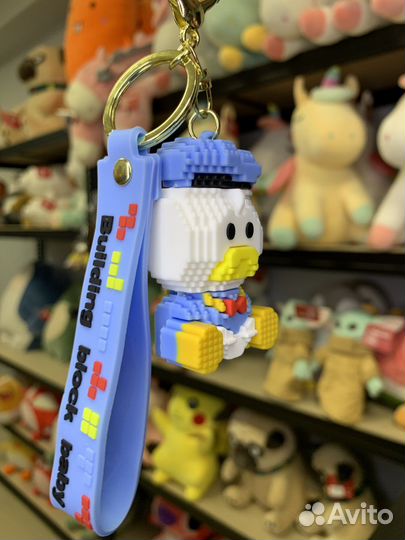 Брелок дональд дак 7 см