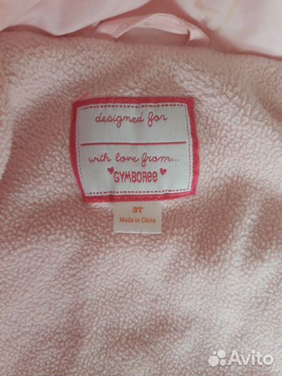 Куртка для девочки Gymboree