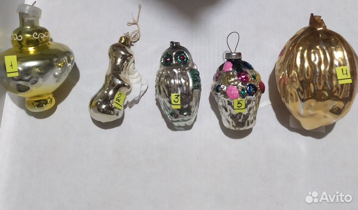 Новогодние игрушки СССР