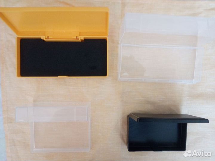 Баночка,деревянная коробка и пластиковые