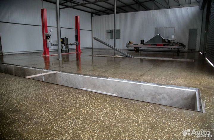 Шлифовка бетона