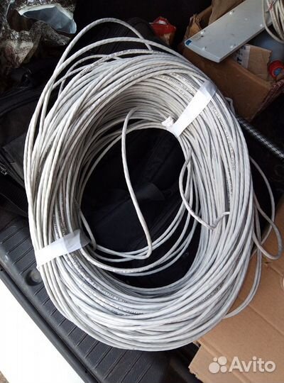 Интернет, сетевой кабель, Витая пара UTP 5e 4 пары