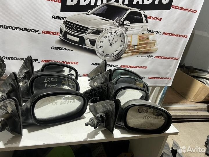 Зеркало заднего вида боковое Lanos ланос сенс sens