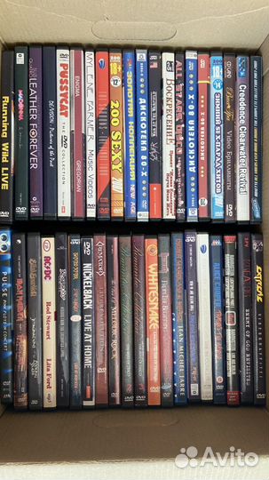 DVD диски(музыкальные)