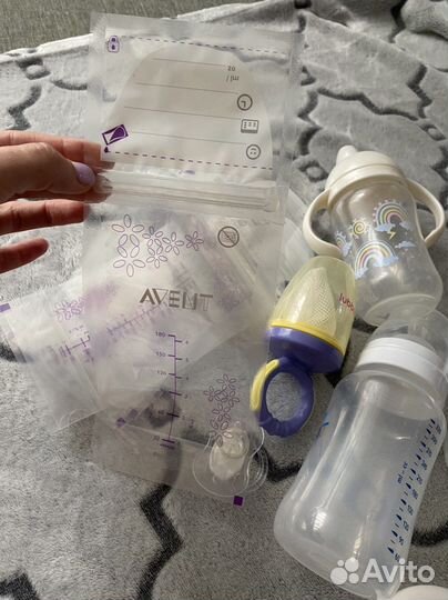 Молокоотсос avent ручной