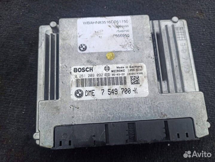 Блок управления двигателем BMW 7 E65/E66/E67 рест