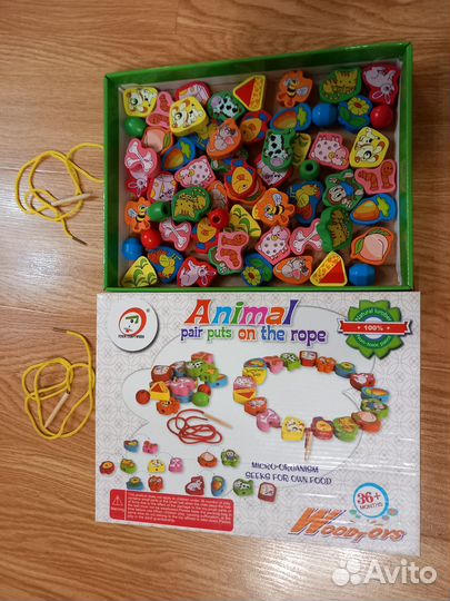 Развивающие игрушки/игры шнуровка, сортер, счеты