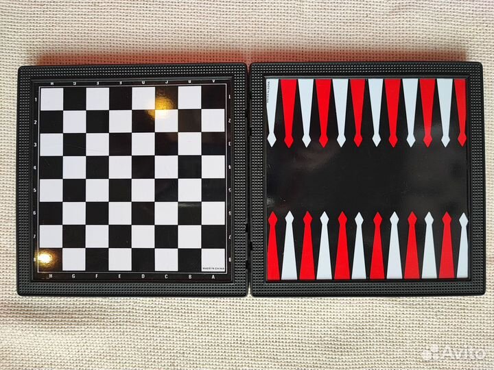 Магнитные шахматы, шашки,нарды,игры 5 в 1