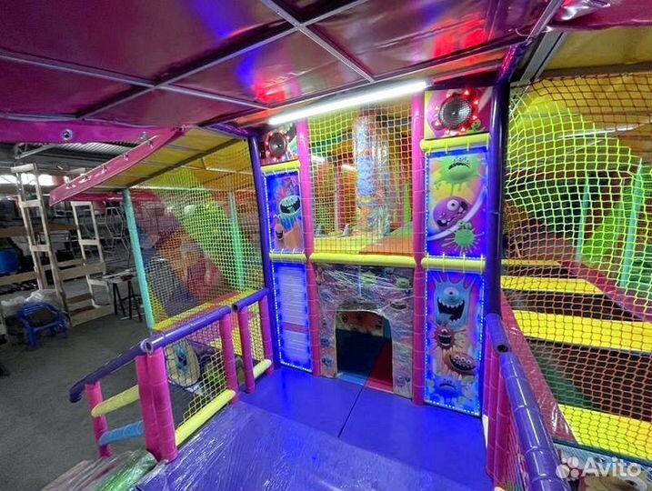 Лабиринт мобильный «Сухой аквапарк»