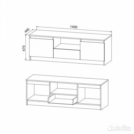 Тумба под тв новая