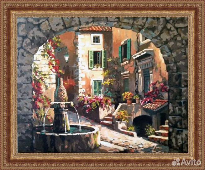 Картина акрилом 