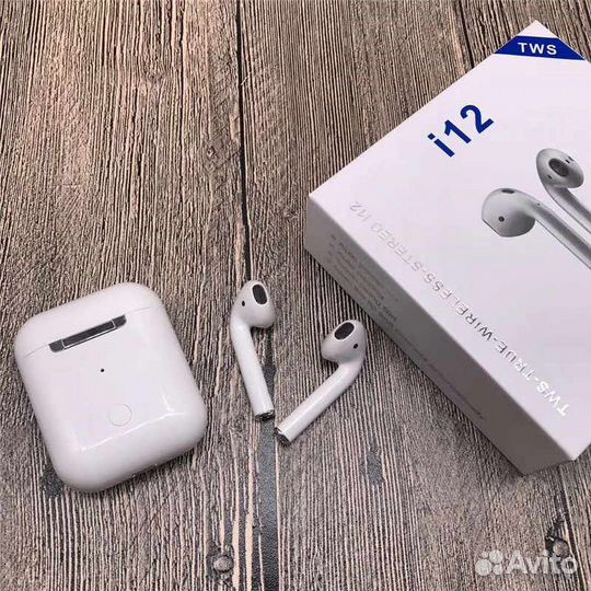 Беспроводные Наушники TWS i12 Сенсорные
