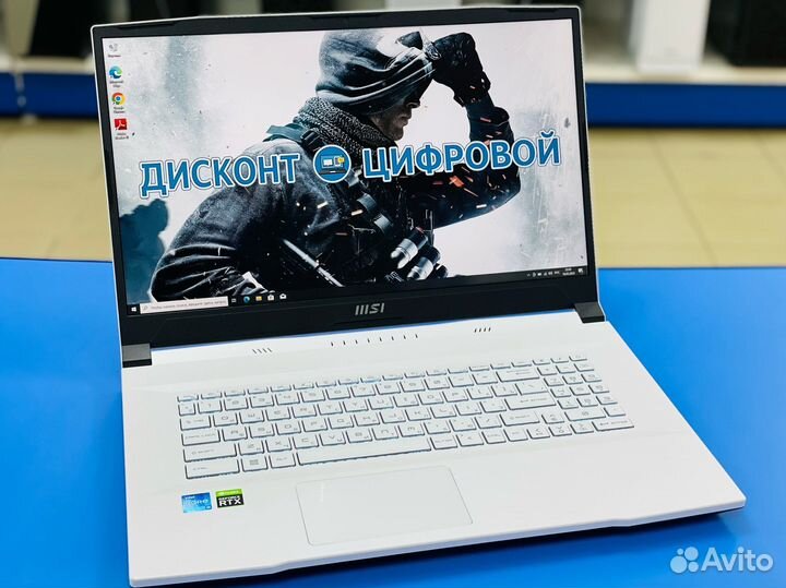 Новый Ноутбук MSI.17.3/Core i5 + Nvidia RTX 3050Ti