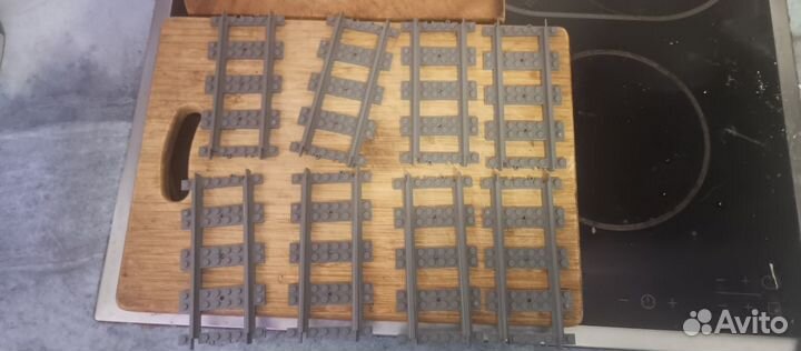 Лего city рельсы оригинал