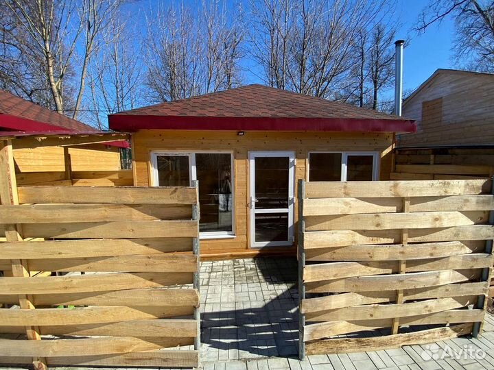 Аренда теплой беседки № 2