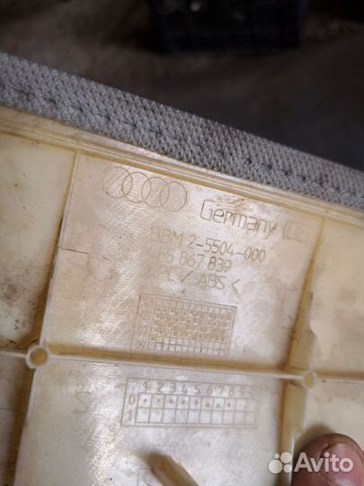 Обшивка потолка задний Audi A6 C6