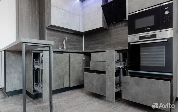 Кухня Бетон напрямую от фабрики на заказ