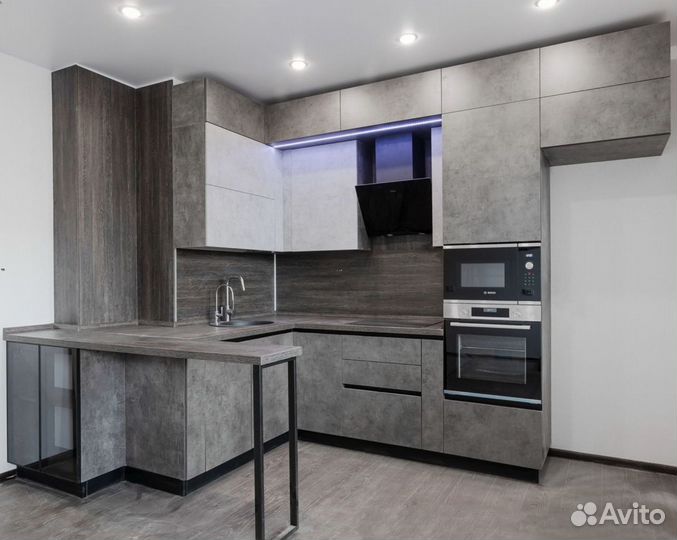 Кухня Бетон напрямую от фабрики на заказ