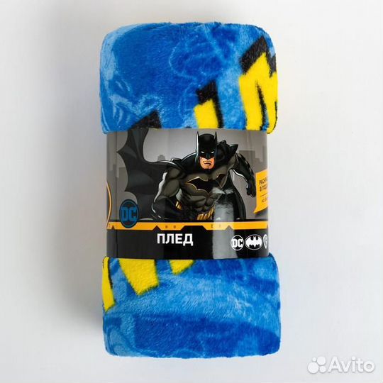 Плед batman, 100х150см и 150х200см