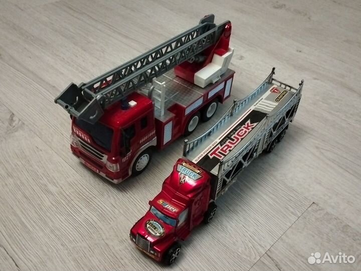 Детские Машины б/у пожарная и грузовая