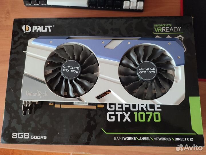 Видеокарта gtx 1070 8gb