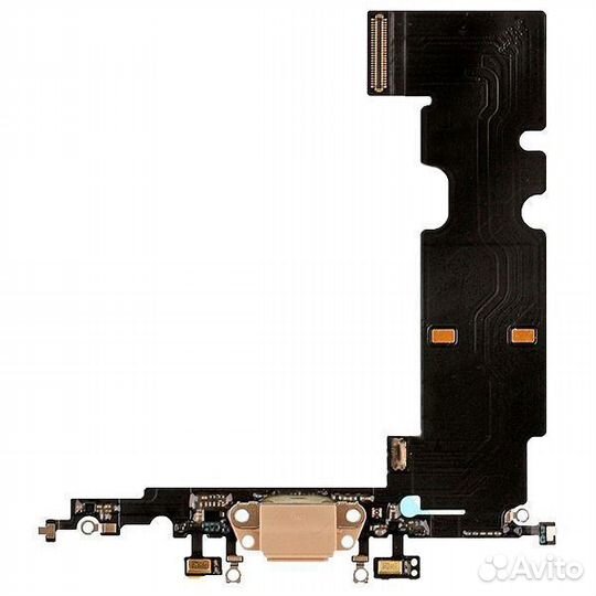 Шлейф для iPhone 8 Plus на системный разъем/микроф