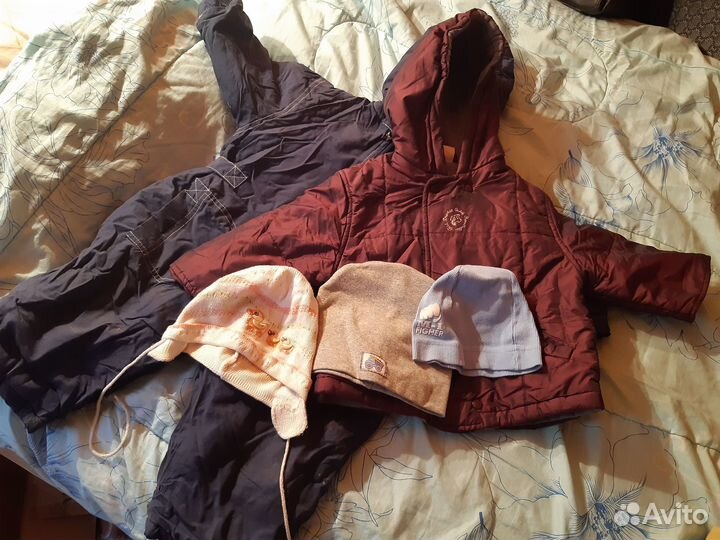 Одежда и обувь на мальчика пакетами с 70 см