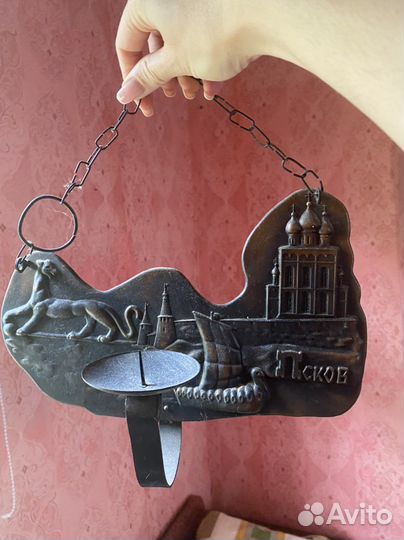 Подсвечник металлический