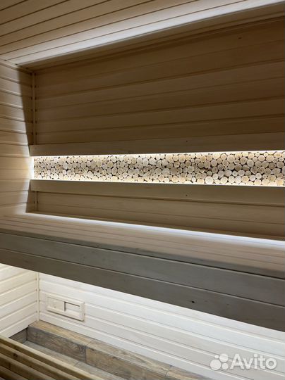 Сауна с бассейном