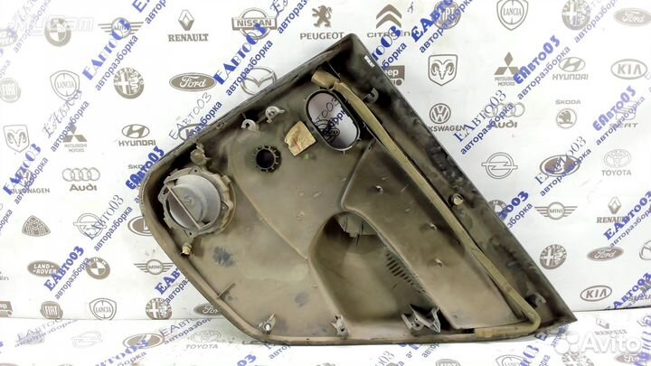 Обшивка двери задней левой Renault Sandero 2009-20