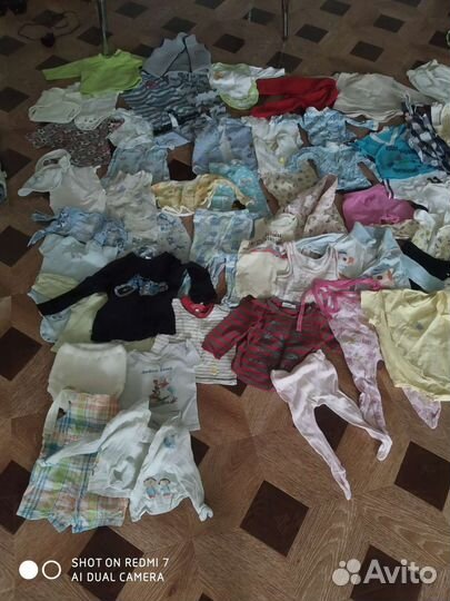 Детские вещи от 0 лет